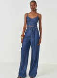 Top Slim Jeans Estruturado Com Lastex colcci