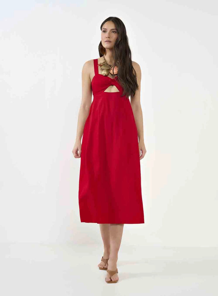 VESTIDO LINHO  FM COLCCI