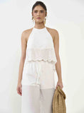 CONJUNTO BLUSA E CALCA LAISE COLCCI